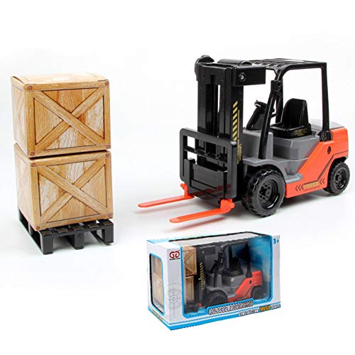 1:22 Scale Friction Fork Lift with Pallets Warehouse Truck Vehicle Toy Forklift