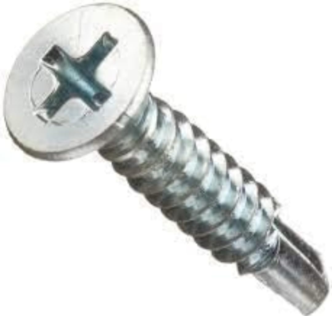 SHGM Self Drilling Screw 2 inch 6 x 50mm Flat Head Rust Resistant 100 pcs + 1 nos ph2 screw driver bit pack of 101 (B0D92Y41YP) Amazon Price History, Amazon Price Tracker