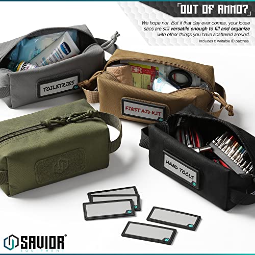 Savior Equipment SP-AMST-4P-OG Loose Sacs 4-Pack Tactical Ammo Pouch Firearm Ammunition Carrier Bag thumb #4