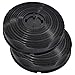 Produktbild AllSpares Aktivkohlefilter (2x) für Dunstabzugshauben geeignet für AEG-Electrolux Zanussi 902980059/7 / MCFE13 / Type 30, Whirlpool-WPRO CHF30 und Elica F00208/S / CFC0141732 (Ø238mm)