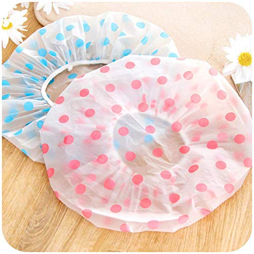 ayushicreationa Reusable Waterproof Bathroom Shower Caps for Women, Kids, Men, Babies, Homes, Spas, Salons, Hair Treatment, Beauty Parlors (Color_Multi) (Pack of 1)