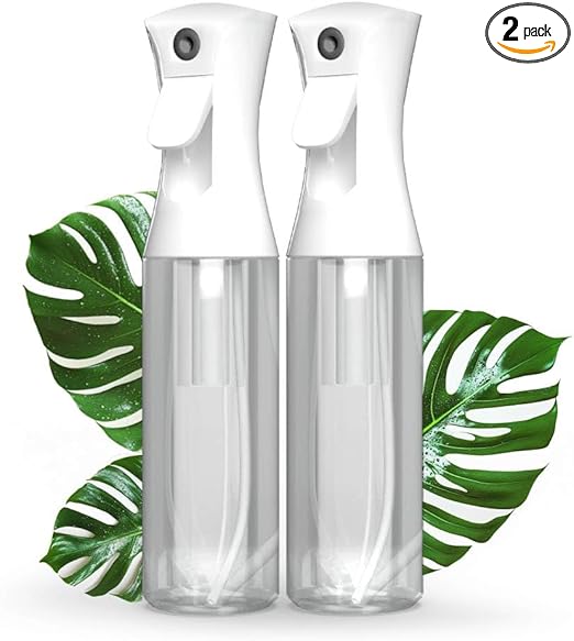 Flora Premium Plant Mister 2-PK Spray Bottle Producing Gentle & Fine Mist for Precision Hydration, Dispersed Humidity & Moisture - Comes w App for Smart Plant Care - Plant ID, Plant Doctor Tool (2)