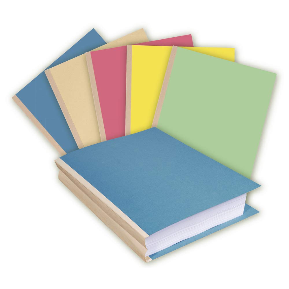 Exacompta 25 Chemises Rigides à soufflet Forever® Ange Bleu Assorties