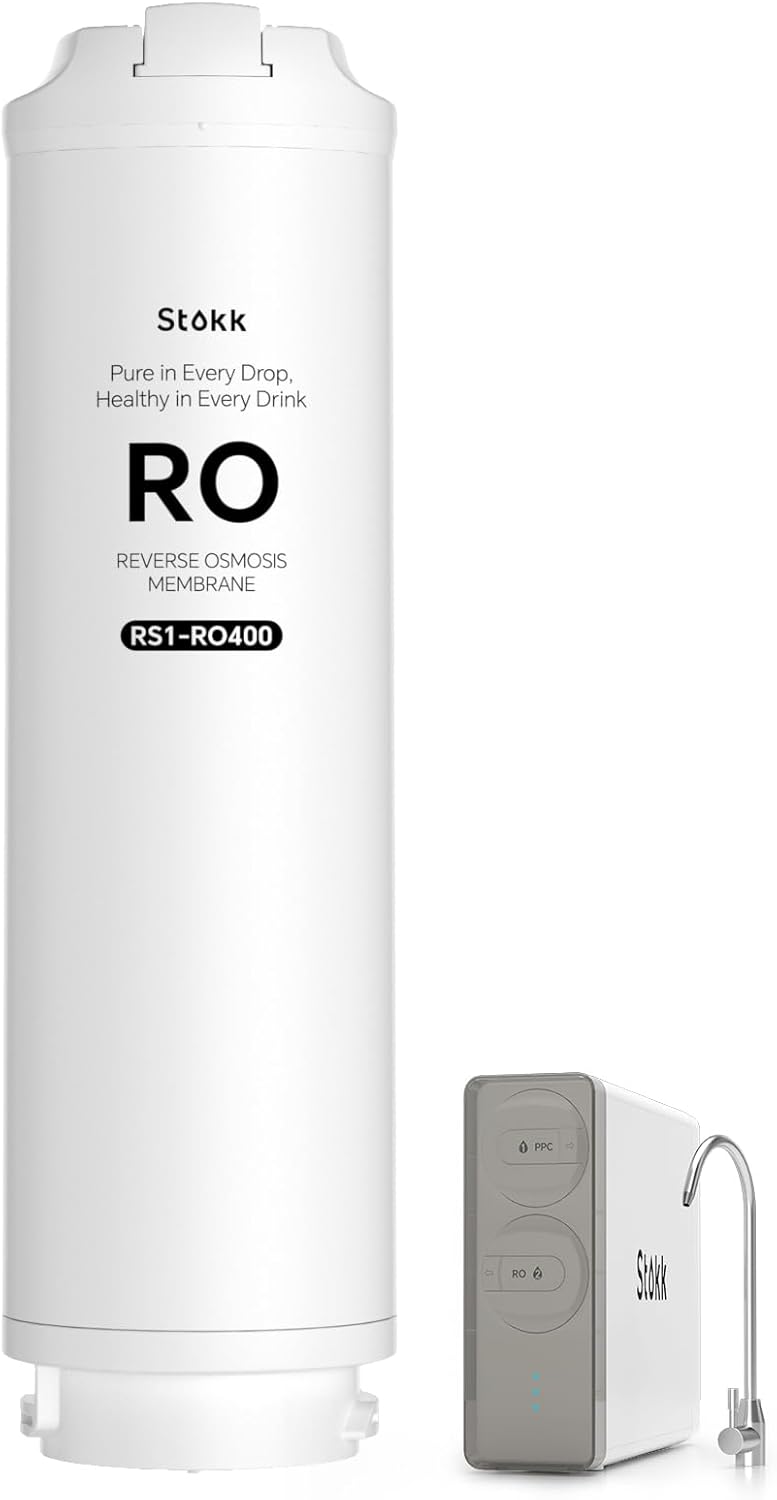 Stokk RS1-RO400 Filter, Replacement for S1 Series Reverse Osmosis System, 12-24 month Lifetime, Reduce TDS PFAS