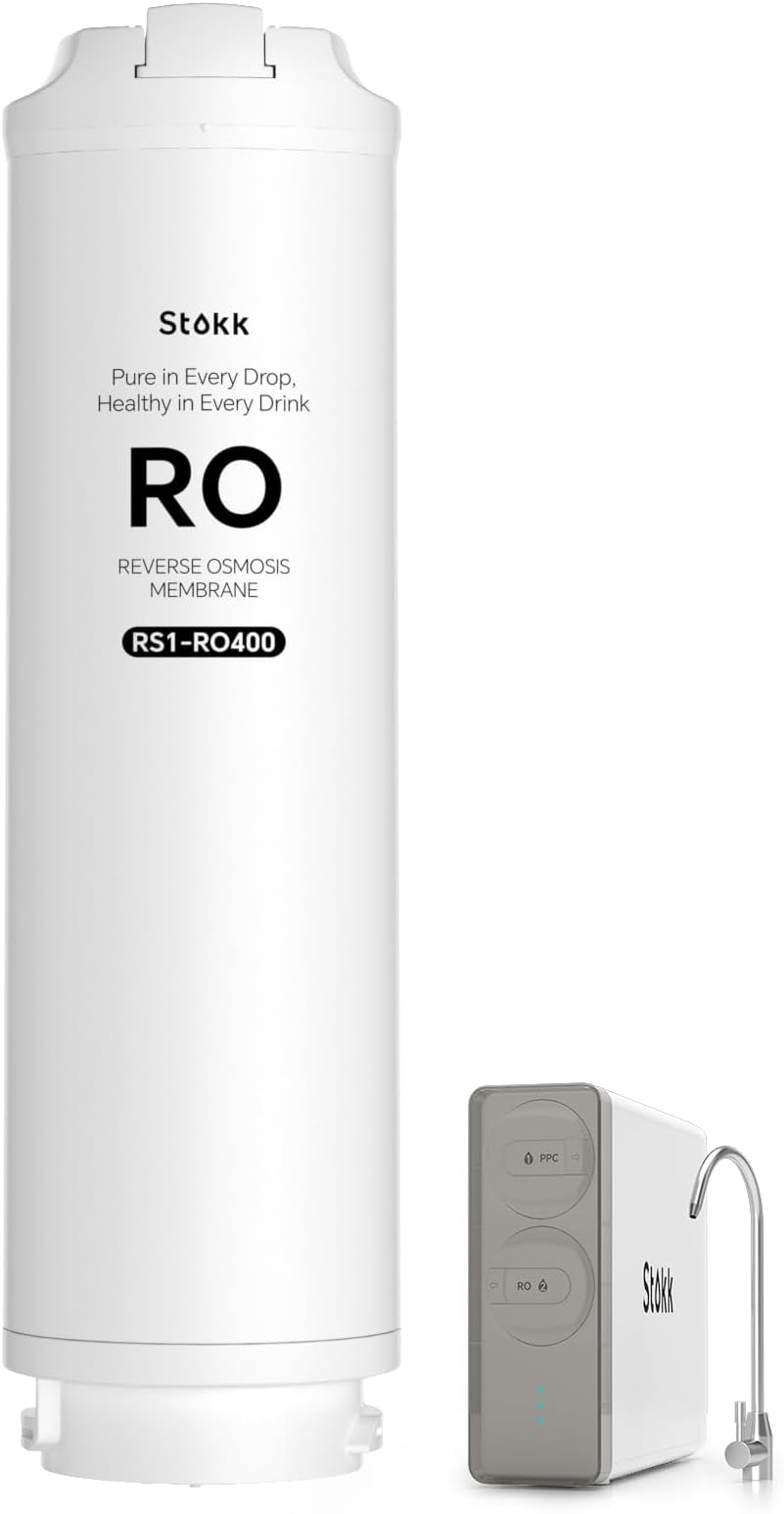 Stokk RS1-RO400 Filter, Replacement for S1 Series Reverse Osmosis System, 12-24 month Lifetime, Reduce TDS PFAS