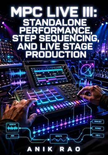 MPC Live III standalone performance guide pour production live stage et step sequencing