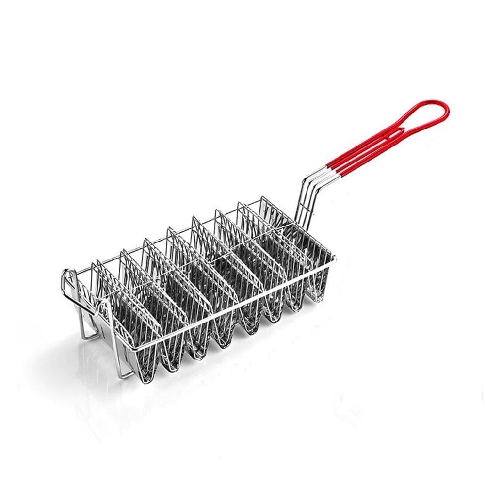 Panier à friture en acier inoxydable durable pour fournitures de cuisine de chef