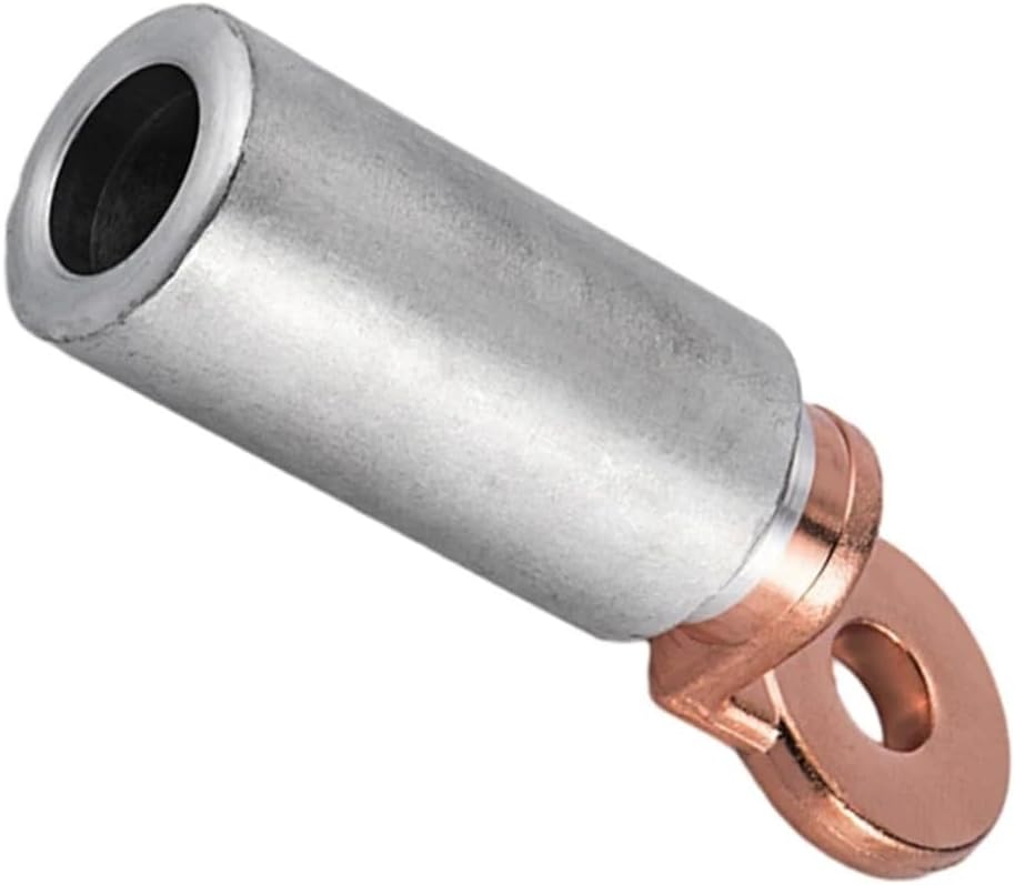 DTL-2 Copper-Aluminum Terminal 16mm²/25mm²/35mm²/50mm²/70mm²/95mm²/150mm²/400mm² Round Cable Aluminum Connector Terminals(50Square millimeters)