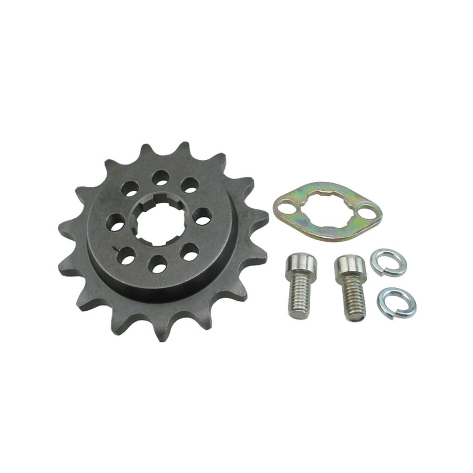 Amazon.com: PTREWB Offset Front Sprocket +7mm 420-14T 15T