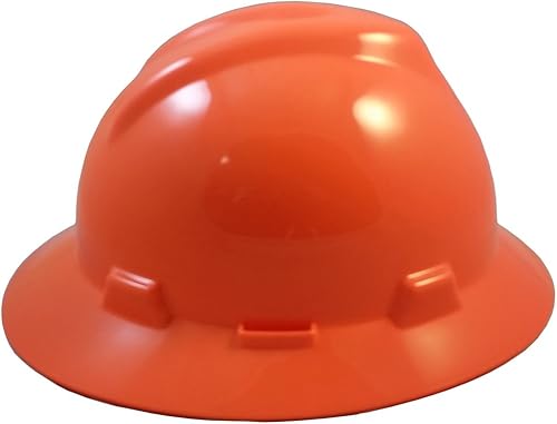 Vista 20 de MSA V - Sombreros de ala completa con suspensiones FasTrac III con práctica bolsa de mano, color blanco