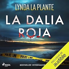 Diseño de la portada del título La dalia roja