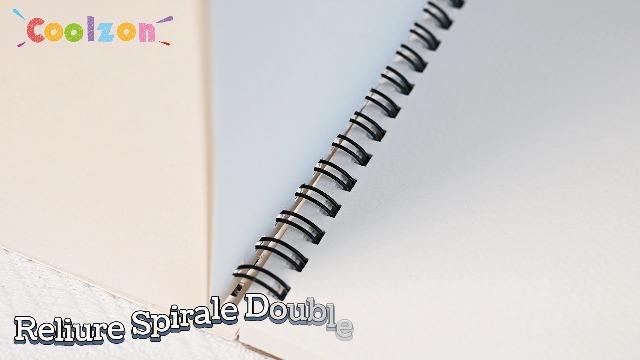 Cahier Aquarelle Coolzon A4 - 160 G/m², 30 Feuilles, Spirale - Pour Débutants Et Artistes