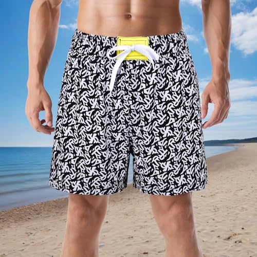 Men's Swimming Shorts Soft Relaxed Fit Quick Dry Holiday Board Trunks