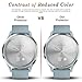 Diruite 3-Pack for Garmin Vivomove HR Screen Protector, [2.5D 9H Hardness] [Anti-Scratch] Ultra-Thin Tempered Glass Screen Protective Film