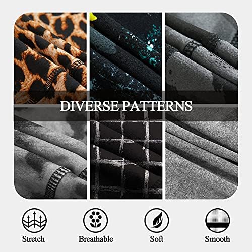 iceROSE 4 Pack High Waisted Leggings for Women, Buttery Soft Black Workout Yoga Leggings 6 iceROSE 4 Pack High Waisted Leggings for Women, Buttery Soft Black Workout Yoga Leggings