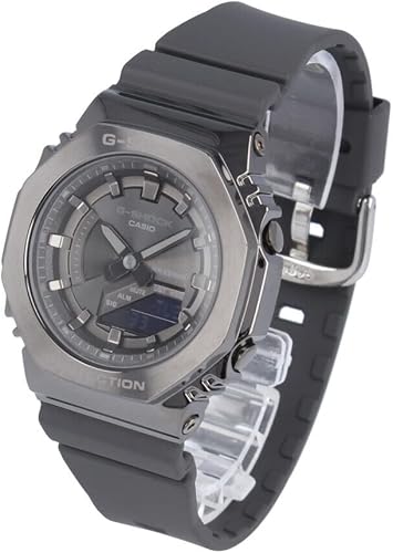CASIO G-Shock G-Shock G-Shock G-Shock Reloj de pulsera para mujer, Ana-Digital, acero inoxidable, gris, GM-S2100B-8A Parallel Import, Moderno,