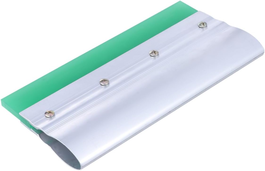 Rubber Squeegee Aluminum Handle Random Printing Tool for Silk Screen and Rubber Ink Applications for Graphic and Textile Use