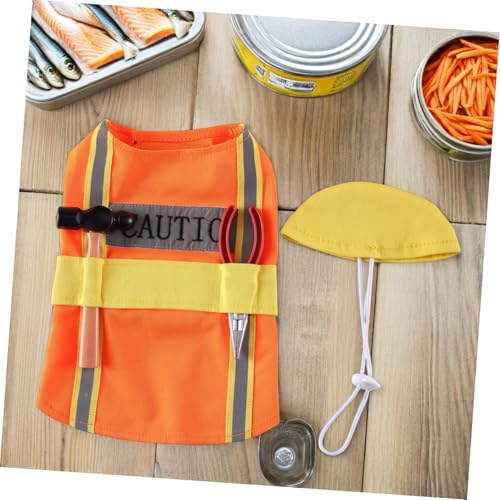 Disfraz para perro YARNOW naranja talla M miniatura 6