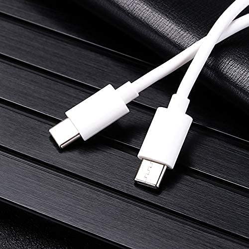 Image of Original 30W Type C to C Charger & Cable Compatible with Google Pixel Fold /7 /7A /7 Pro /Pixel 6 /Pixel 6A /Pixel 6 Pro (Adapter and Cable) with Warranty (2024W0665)
