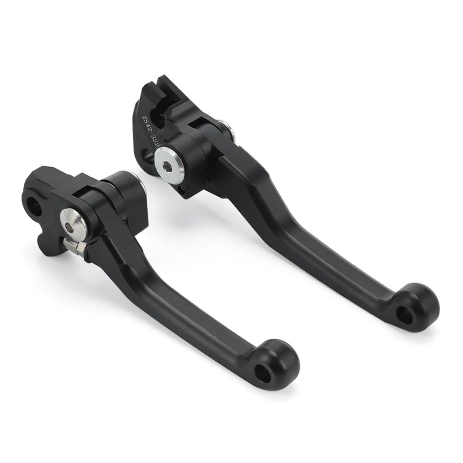 Iukmr Black Lever Motorcycle Clutch Brake Lever For Kawasaki For Kx250 For Kx125 For Kx112 For Kx100 2001-Up Motocross Handle Control Pivot Brake Clutch Lever(Black Lever)