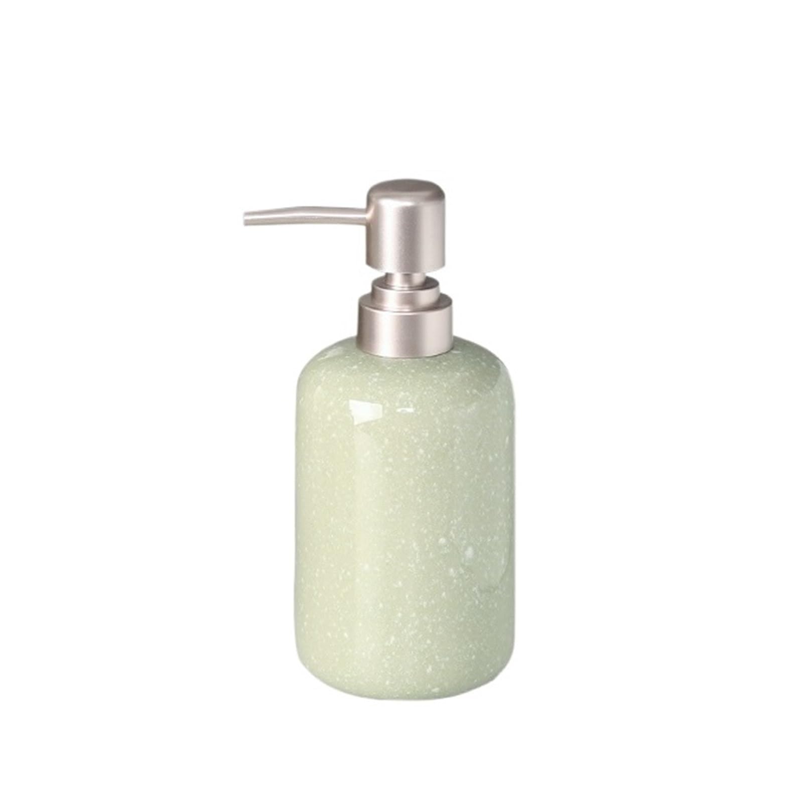 Soap Dispenser 400ml Soap Dispenser Ceramic Pump Bottles For Dispensing Body Wash, Shampoo(Green)