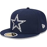 New Era Youth Navy Dallas Cowboys Main 59FIFTY Fitted Hat