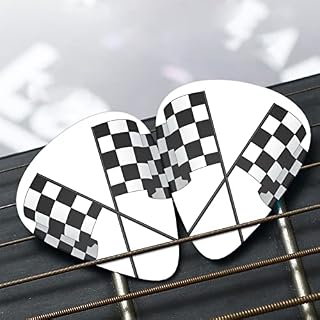 Médiators Guitare 12-Pack Noir Blanc Formule Drapeaux À Carreaux Motif Médiators Guitare Électrique Guitare Acoustique… - Les Beatles, Paul McCartney, John Lennon, RIngo Starr, George Harrison Médiators Guitare 12-Pack Noir Blanc Formule Drapeaux À Carreaux Motif Médiators Guitare Électrique Guitare Acoustique… – Image 6