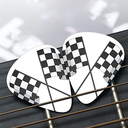 Médiators Guitare 12-Pack Noir Blanc Formule Drapeaux À Carreaux Motif Médiators Guitare Électrique Guitare Acoustique… - Les Beatles, Paul McCartney, John Lennon, RIngo Starr, George Harrison Médiators Guitare 12-Pack Noir Blanc Formule Drapeaux À Carreaux Motif Médiators Guitare Électrique Guitare Acoustique… – Image 7