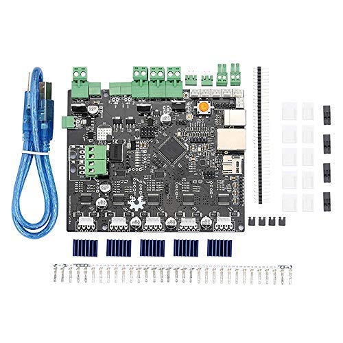 FJZ-FJZ 3D Printer Motherboard Engraving Machine Main Control Board Smoothieboard 5X V1.0 CNC Open Source Firmware 3D Printer Accessories