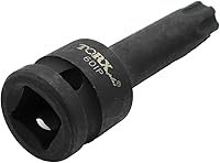 Vista 4 de TEMO 9 pc Torx Plus IP 3 pulgadas largo 6 puntos negro Impact Bit Socket Set 1/2 pulgadas Square Drive Auto reparación herramienta