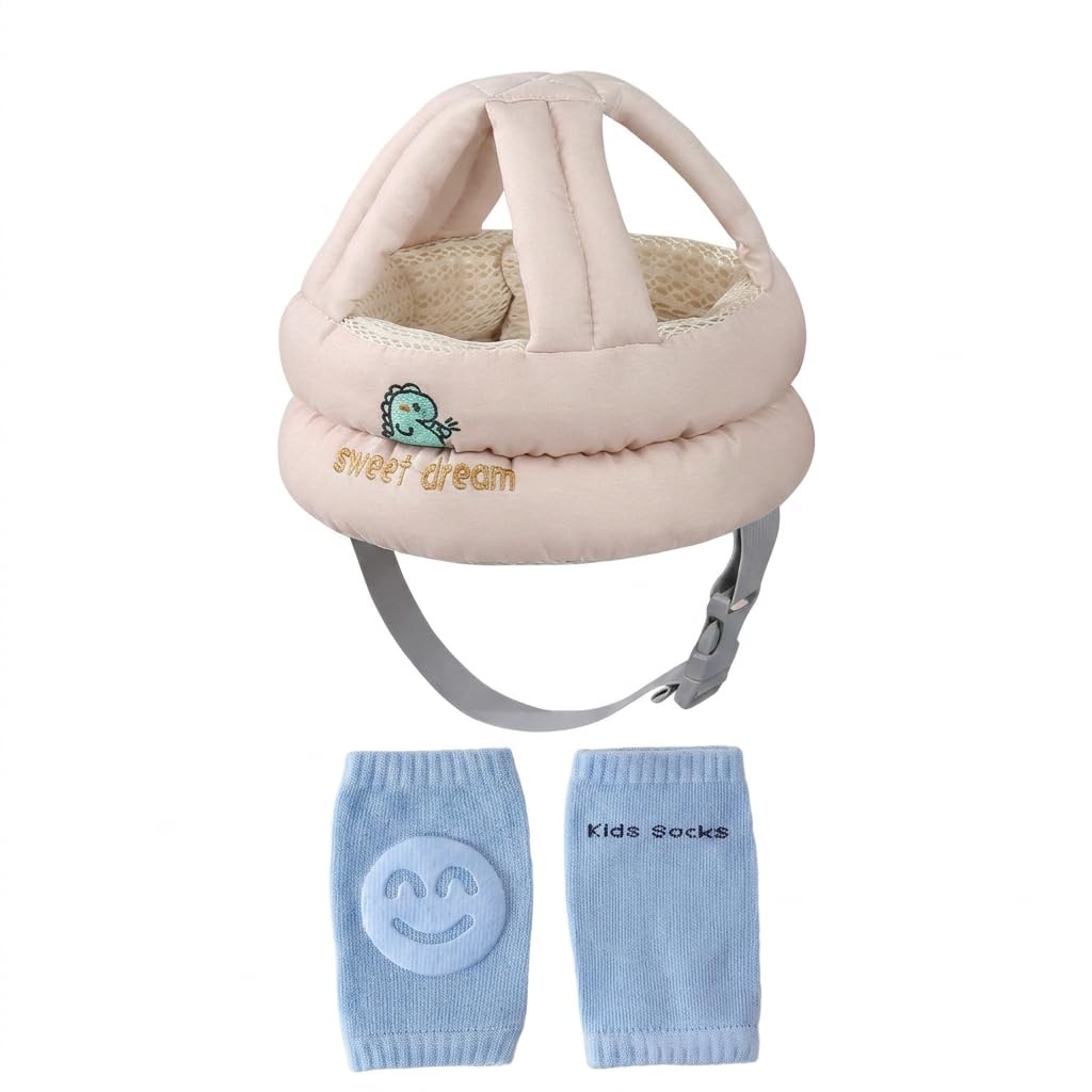 Head protector with Knee Guards,Protective gear for Active Individuals.