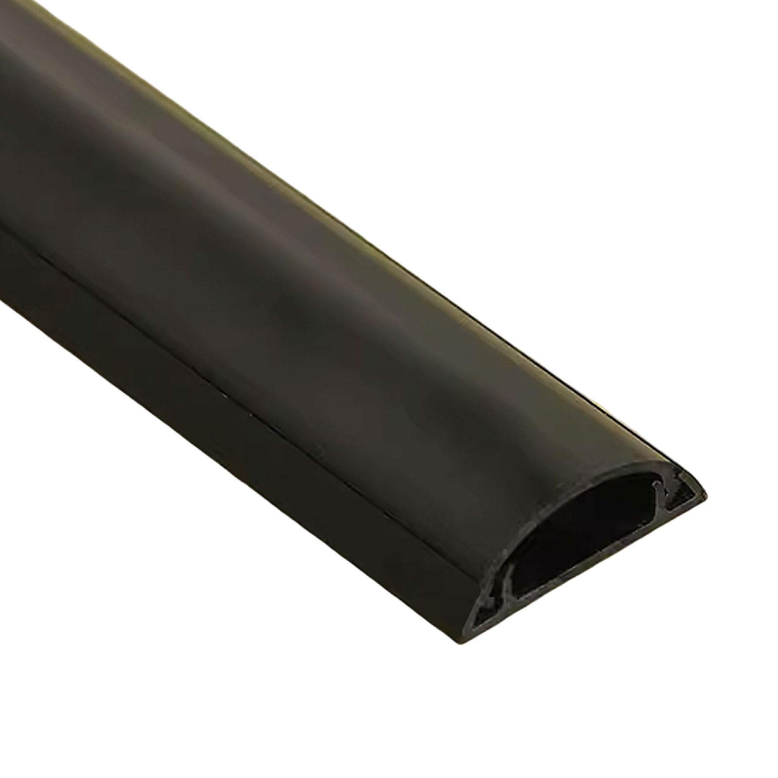 2 SZT. 1-metrowe Listwy Izolacyjne Do Kabli Z PVC | Wielokolorowe korytka kablowe o wielu rozmiarach(Schwarz,3#)