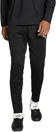 Puma Men’s teamLIGA Training Pants | Slim Fit Knitted Joggers for Men | Moisture Resistant Fabric | Football Track Pants f