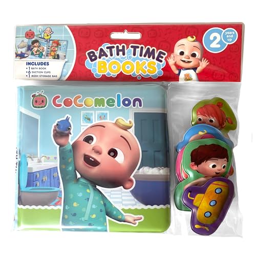 Moonbug Cocomelon Bath Time Books (Eva Bag)