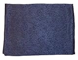 Wyoming Traders Mens Jacquard Silk Wild Rag Scarf Navy