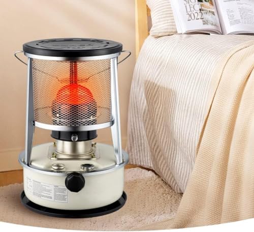 Raumheizung für den Innenbereich, effizienter Heizstrahler, leiser Campingbrenner, Edelstahl, Butanofen, für Wandern, Picknick, Kochen, Ausflüge, Garage-3