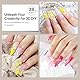 MIZHSE Weiß 3D Skulptur Nail Gel, 3D Gel Nail Art für Modellierung, Weiß Skulptur Nagel Glue Non Stick Hand, Rhinestone Glue für Nails Art mit Silikon Nagel Pinsel, DIY Maniküre Werkzeug 30g 1PC