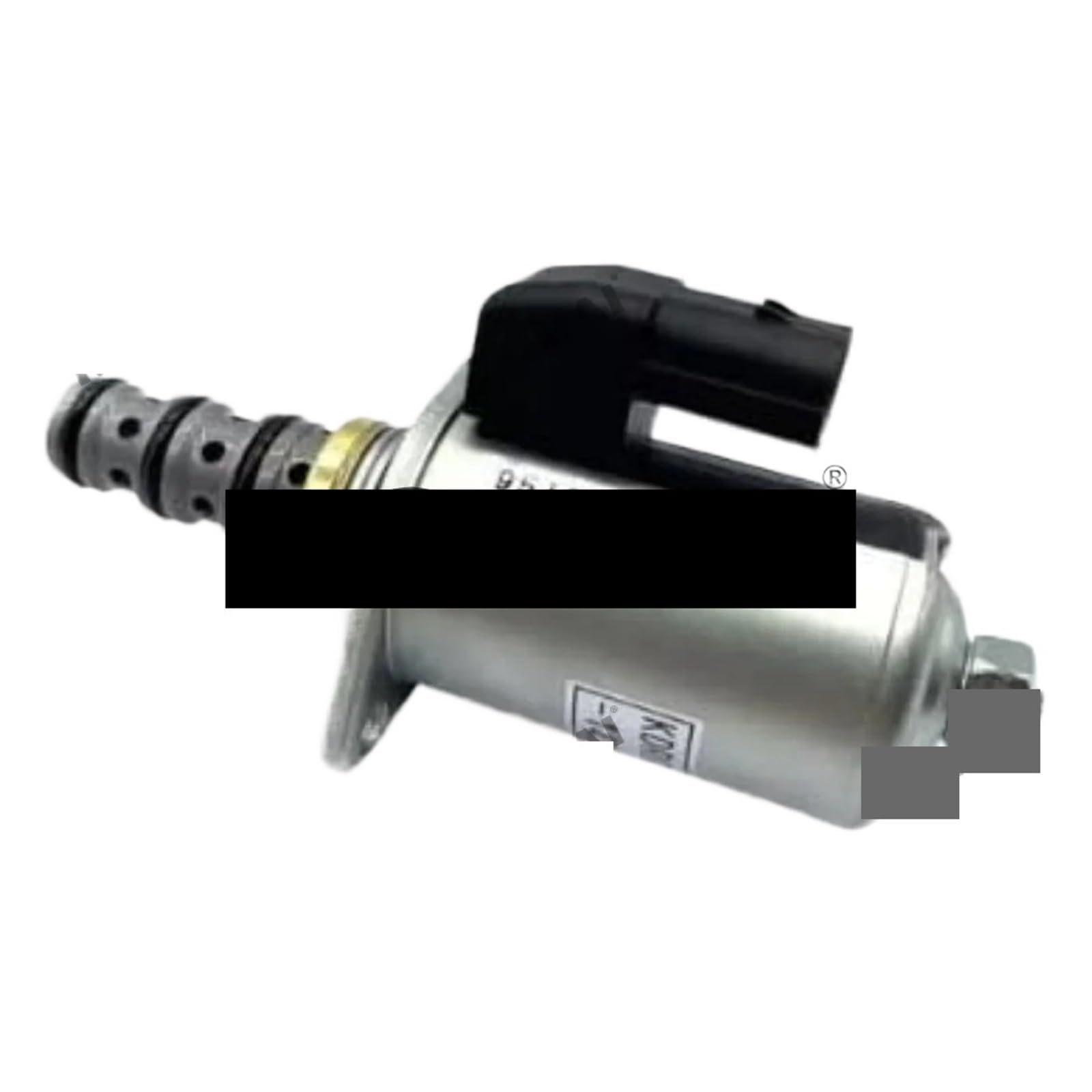 Pabzoineid KDRDE5K-50/30C50-143 Solenoid Control Valve, Engine Oil Control Excavator Hydraulic Part Silver