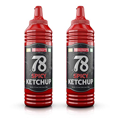 78 KETCHUP Spicy Sold by 78 Brand (Pack of 2)
