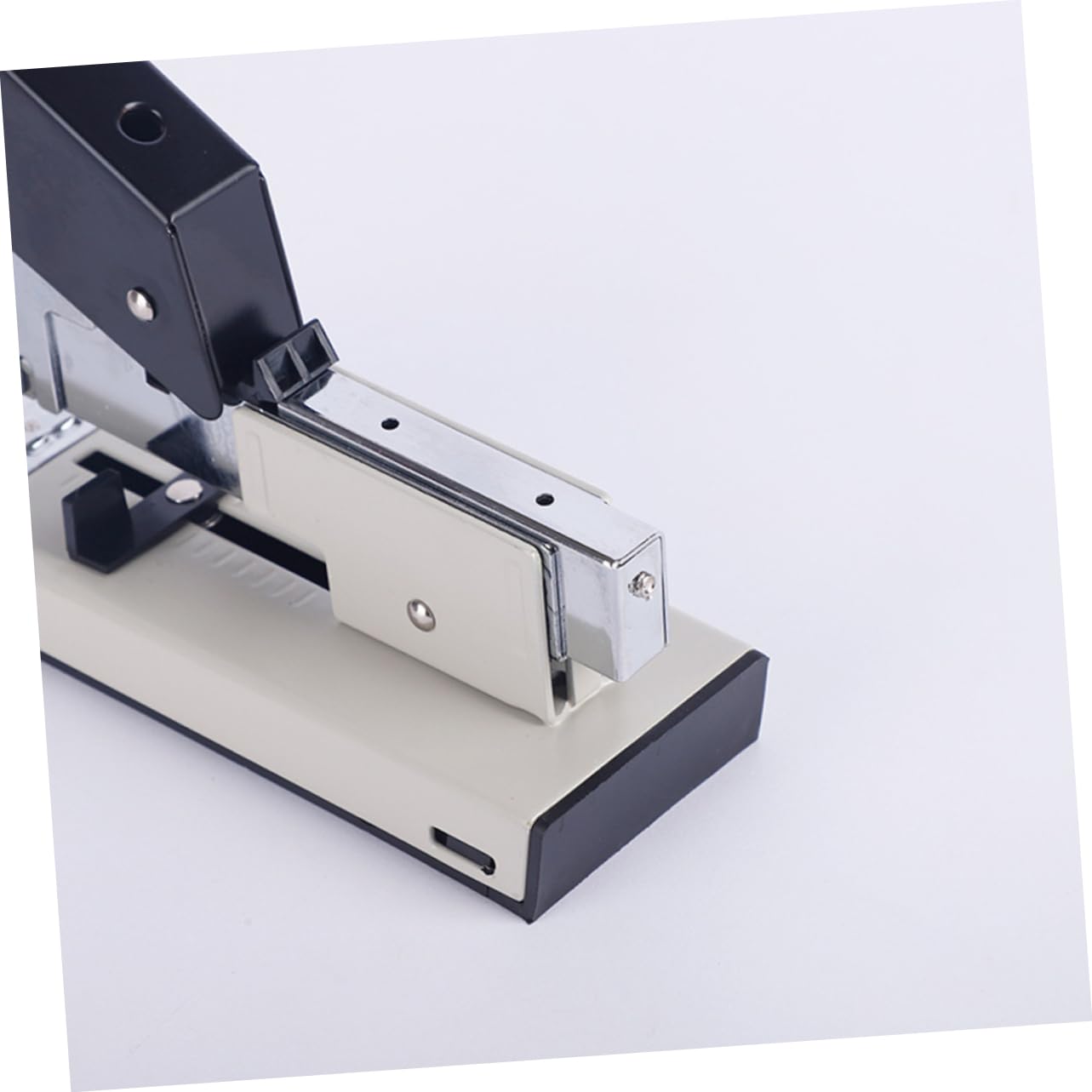 Agrafeuse Robuste en Métal Blanche 100 Feuilles pour Bureau