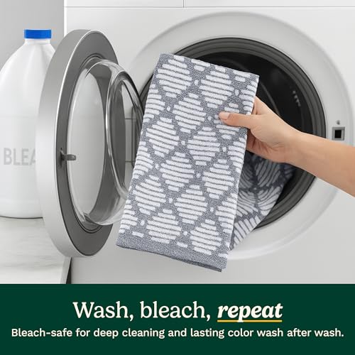 Image of Best Brands Cuisinart Cotton Kitchen Towels, 2-Pack 18x28, Bleach Safe