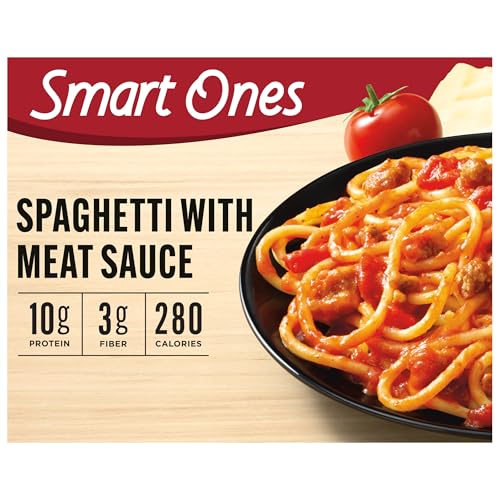 Smart Ones Spaghetti With Meat Sauce, Frozen Meal, 10.25 oz Box