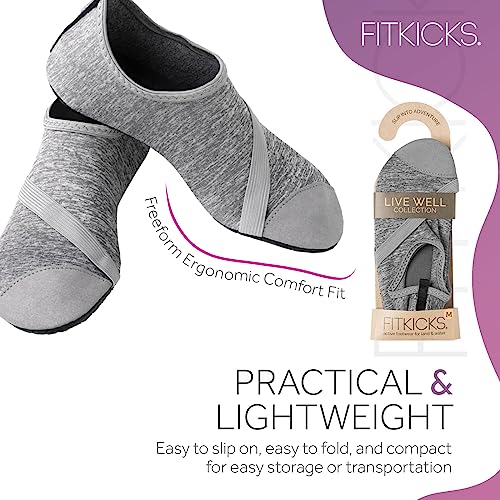 Image of FITKICKS Original Women's Foldable Active Lifestyle Minimalist Footwear Barefoot Yoga Sporty Water Shoes