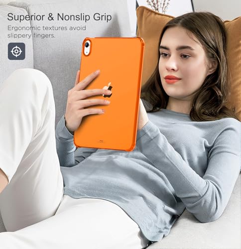 Image of MoKo Clear Case for iPad (A16) 11th Generation 2025, Cosmic Orange