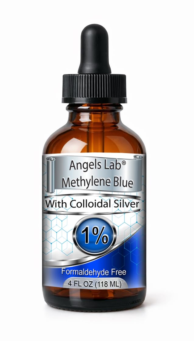 Νέο Methylene Blue 1% Wtih Colloyal Silver Angels Lab 