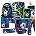 Produktbild Fussball Football 10 Teile Schulranzen RANZEN Schultüte Tornister Set mit Sticker von Kids4shop Tasche Fußball