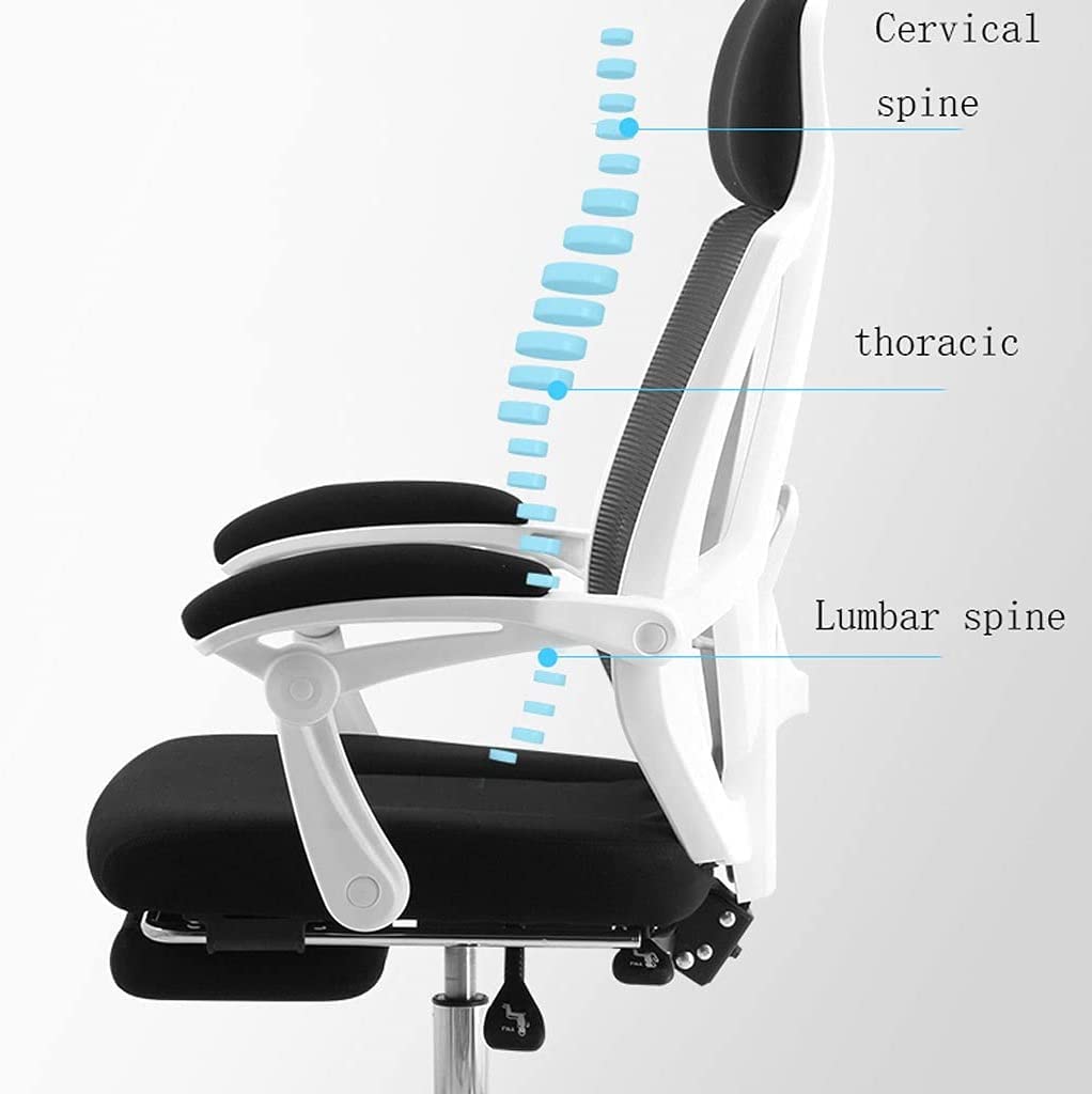 Fotel Gamingowy Krzesło Komputerowe Rozkładane Krzesło Biurowe Krzesło Do Gier Ergonomiczne Siedzące Wygodne Krzesło Z Podparciem Talii Krzesło Biurowe (Color : C)
