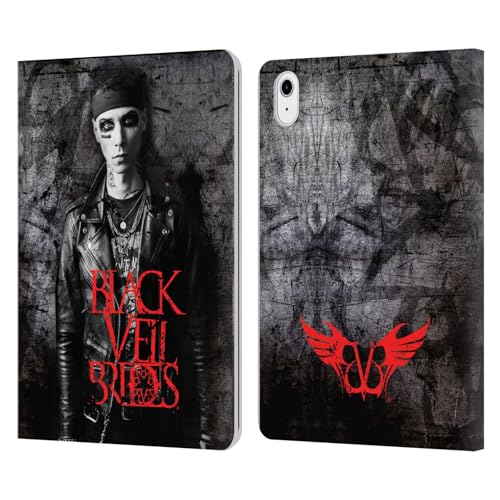 Carcasa Black Veil Brides para iPad Air 2020 de cuero con soporte tipo libro