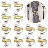 ✿ 【EXQUISITE DESIGN】 Einzigartig und exquisite Blumenserviettenringe/ Für Hochzeit, Jubiläum, Geburtstagsfeier, Abschlussfeier, Babyparty, Brautdusche, Zuhause Dekoration, Erntedankfest, Weihnachten und andere besondere Anlässe; Standardverbesserung und Blickfang