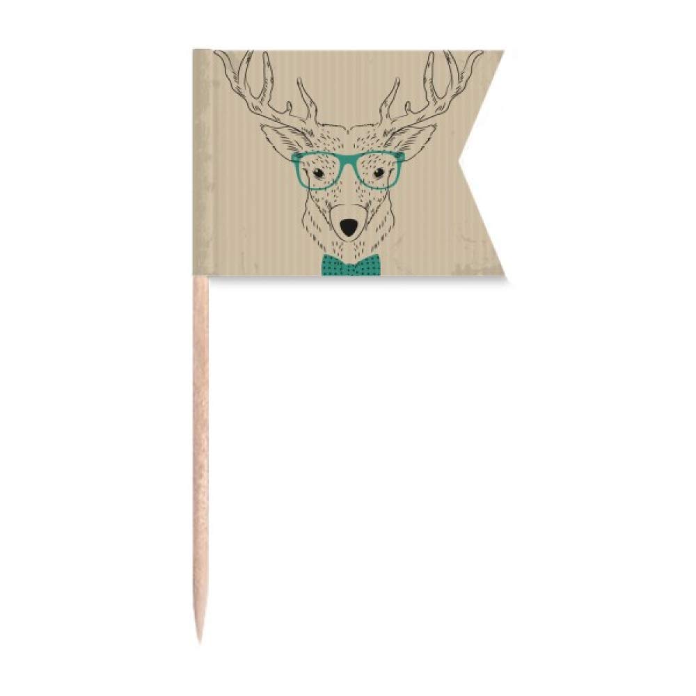 Marquage gâteau cerf animal rayé pour identifier facilement vos fromages de fête